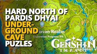 Hard North of Pardis Dhyai Underground Cave Genshin Impact Remarkable Chest