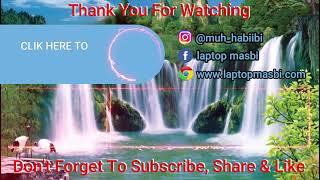 Intro / Outro Youtube Simpel dan Keren - Laptop Masbi