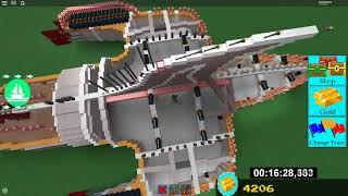 My Biggest Boat! Speed Build 6392 blocks4 Hrs   ROBLOX Build a Boat For Treasure