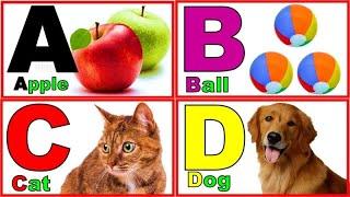 English alphabet |Learn Alphabet A to Z | ABC Preschool Book Learning A for APPLE | @PRINIT1419 ​