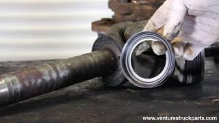 Ford F250 F350 1998-2004 Super Duty Front Axle Disassembly Tear Down Walk Through Trouble Shoot