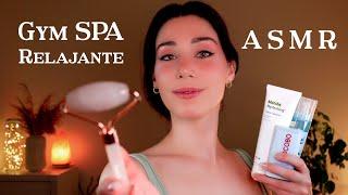 ASMR SPA Relajante SKINCARE & MASAJE Facial After Gym  Roleplay en Español  Atención Personal