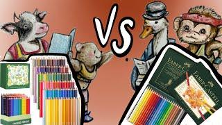 Tier Illustrationen mit Buntstift | ARRTX 126er Set VS POLYCHROMOS - Entspannt Zeichnen ️KA 13/24