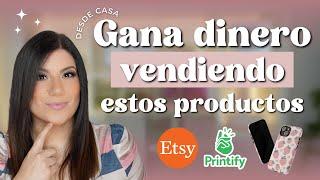 Descubre los PRODUCTOS más VENDIDOS en Printify este 2024 