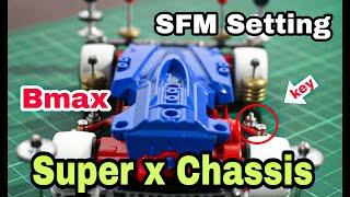 ミニ四駆 / mini4wd Bmax Damper Style Super X chassis with SFM setups