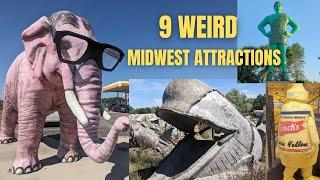 Best HIDDEN and WEIRD Roadside Attraction in the Midwest USA