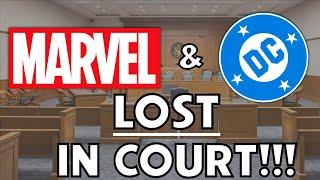 Marvel and DC Comics LOSE BIG in Court   Superhero Trademark Status Update