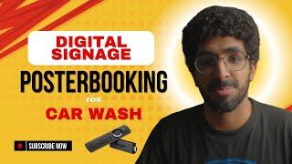 Car Wash Digital Signage to Promote Services and Offers