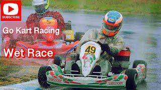 BURN SLICK TYRES // Wet Go Kart Race Track // European Championship