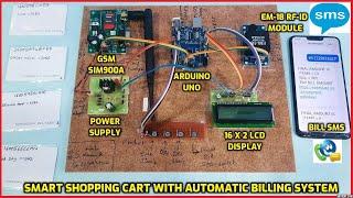 Smart Shopping Cart with Automatic Billing System through RFID and GSM