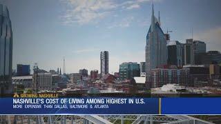 Nashville's cost of living among highest in U.S.