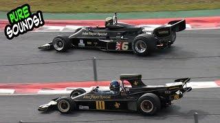 Lotus Formula 1 Sound | John Player Special Lotus 76 & 77