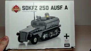 Brickmania SDKFZ 250 AUSF A with Heer Soldier