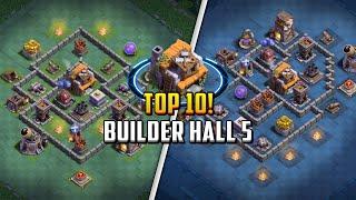 TOP 10! Builder Hall 5 (BH5) Base Layout + Copy Link 2024 | Clash of Clans