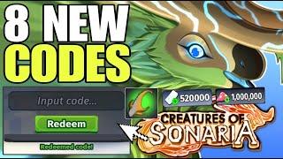 *NEW CODES* ROBLOX CREATURES OF SONARIA CODES 2024 | CREATURES OF SONARIA CODES