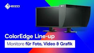 ColorEdge Line-up: EIZO Monitore für Foto, Video & Grafik im Überblick