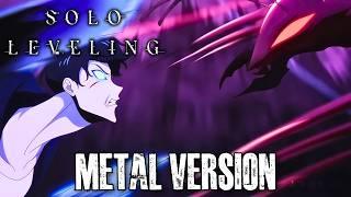 Sung Jin-Woo vs The Ant King Theme | Solo Leveling OST | Epic Metal Cover