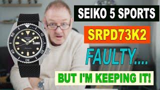 SEIKO 5 SPORTS - SRPD73K2. I think I was just unlucky! REVIEW