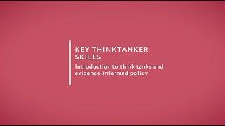 An introduction to think tanks and evidence-informed policy, by Simon Maxwell