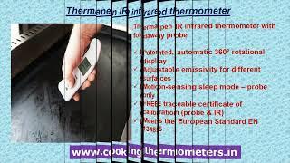 Food Thermometer | IR Thermometer | Cooking | Receiving Thermometer | Thermapen IR | Best Food probe