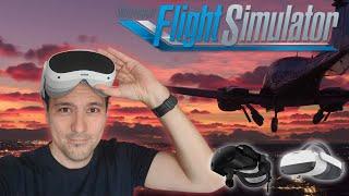 MICROSOFT FLIGHT SIMULATOR IN THE PICO 4 - Better Than Reverb G2 & Pico Neo 3 Link?