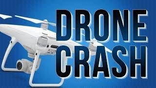 Drone crash | Падение дрона