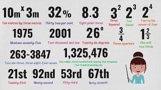 Numbers Vocabulary | How to Say Numbers in English | English Pronunciation