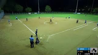 24-25 Under 23 Softball Australia National Championship, Joyce Lester Shield - Game 14 - NSW v WA.