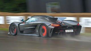 $50 Million Of HYPERCARS Going Flatout In The Rain!