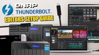 QNAP Thunderbolt NAS Editing Guide - An Idiots Guide