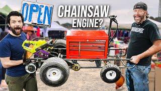 Can We Build a Go Kart Using Parts ONLY from the Flea Market?