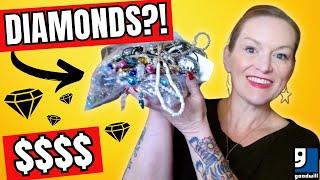 Unboxing a Goodwill Jewelry Jar | Found Silver, Diamonds & Designer Jewelry to Sell on eBay