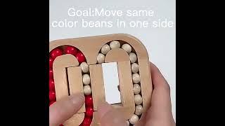 Decompression Wooden Educational Toys Hand Ball Bearing Wooden Board Game Toy Bead Maze