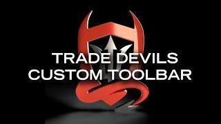 Trade Devils Custom Toolbar for Ninjatrader 8 - Our Most Versatile & Powerful Trading Tool. Updated