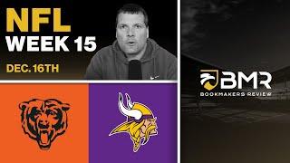 Bears vs. Vikings | Week 15 Monday Night Football Best Bets by Donnie RightSide (Dec. 16th)