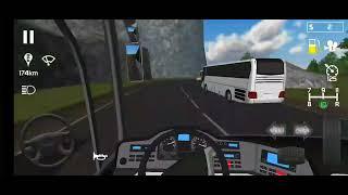 public transport simulator -coach. heavy driver speed 3000