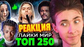 ХЕСУС СМОТРИТ: ТОП 250 ПЕСЕН по ЛАЙКАМ в МИРЕ 2007-2022 | Лучшие хиты | PATRICK MUSIC | РЕАКЦИЯ