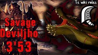 MHW: Iceborne - Savage Deviljho | Solo [3'53] Greatsword | TA