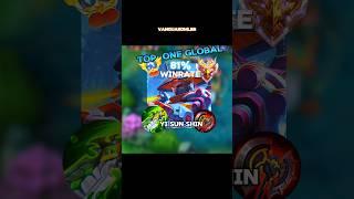 Top one global Yi sun shin build and Emblem 2024#shorts #mlbb#mobilelegends #topbuild