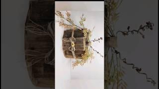 #fall #falldecor #pumpkin  #trashtotreasure #wood  #budgetfriendlycraft #diy #craftwithme #craft