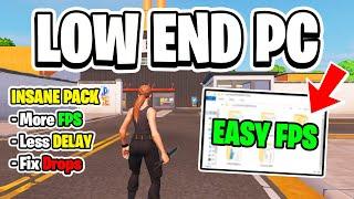 Insane LOW END FPS BOOST PACK For Fortnite Chapter 4 *LOW END PC*