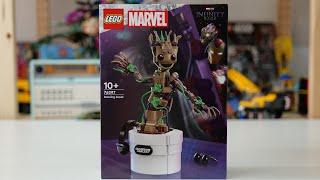 LEGO Marvel Super Heroes 76297 Dancing Groot - LEGO Speed Build Review