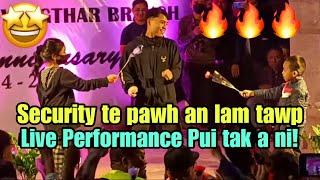 J Lalrosanga Tlangnuam Vengthar ah a LAM duh sia, Stage a fans te lawn chhoh a khap(Reaction)