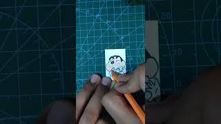 How to Draw Shinchan in 5 Easy Steps#youtubeshorts #shorts #shinchan