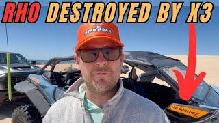 2025 Can Am Maverick x3 Max RS Turbo RR 200hp first drive review vs 2025 Ram RHO how does it compare