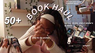 My 50+ Book Haul  (i spent over $500) | Keyoríe Eliaña