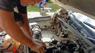 Installing fuel injector of toyota hilux| Alcaria Auto Repair| Dinagat Islands