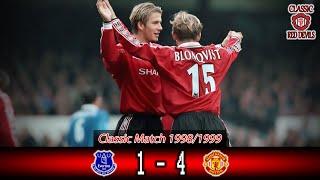 Classic Match Manchester United vs Everton FC Premier League 1998/99