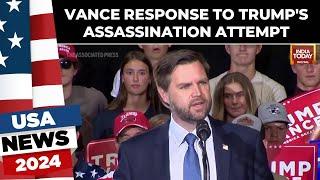 After Hitting Harris On Inflation And Border, Vance Focuses On Attempted Assassinations Of Trump