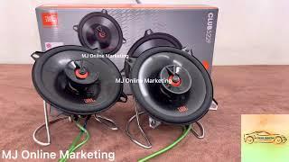 JBL Club Series 522F 5.25 inch 2way Coaxial Speaker * Bass Boosted Testing + Sound Clarity Testing *